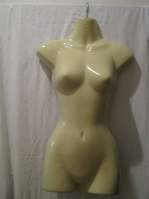 New brand female torso, skin tone mannequin display