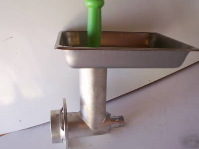 New hobart type meat grinder mixer head sausage stuffer 