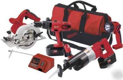 New milwaukee 0925-24 4-tool combo kit * * *free shipping