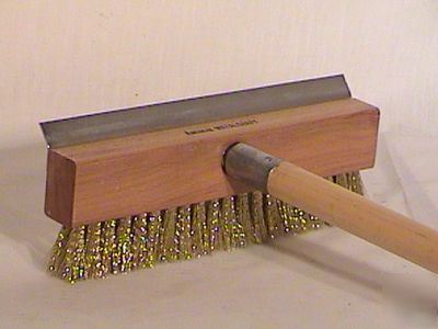 New oven, grill brush, scraper in one brand 