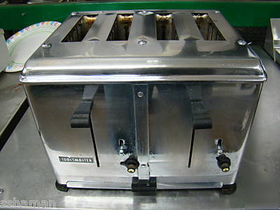 Toastmaster pop-up 4 slice toaster 240V tested properly