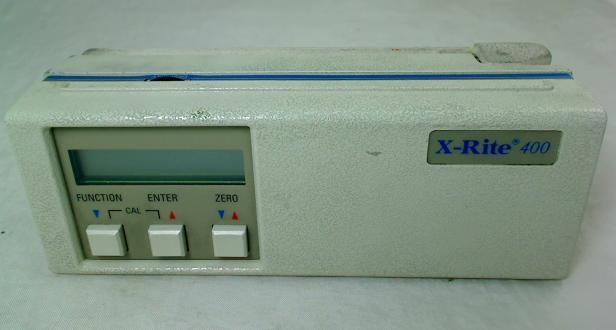 X-rite 400 black & white reflection densitometer