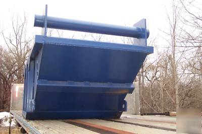 5 cubic yard heavy duty rock box with optional drag bar