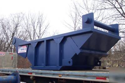 5 cubic yard heavy duty rock box with optional drag bar