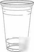 DartÂ® conexÂ® clear plastic cups - 20 oz - 20CTDART