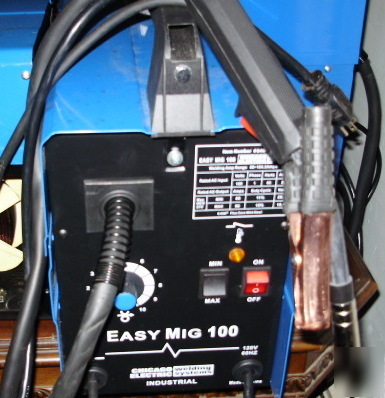 Easy mig 100 flux core wire welder