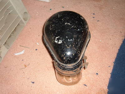 Ihc farmall tractor precleaner with ball glass jar 