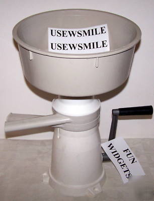 New centrifugal cream separator manual 50L/h *go green*