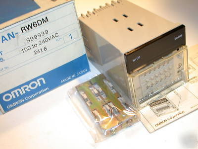 New omron counter H7AN-RW6DM