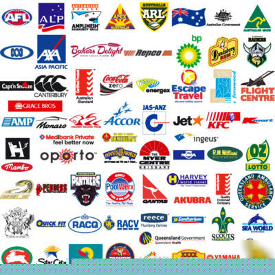 1300+ australian logos
