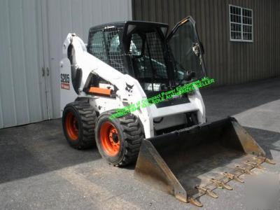 2006 bobcat S205 k series skidloader,cab w/ heat & ac 