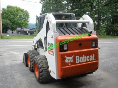 2006 bobcat S205 k series skidloader,cab w/ heat & ac 