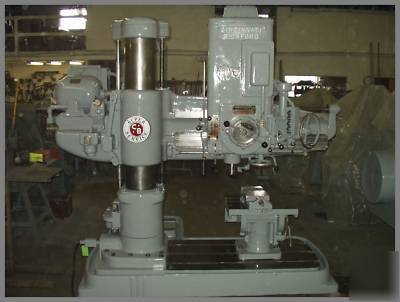 Cincinnati 4 x 11 radial arm drill - wonderful shape