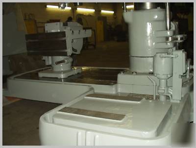 Cincinnati 4 x 11 radial arm drill - wonderful shape