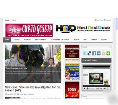 Complete autoblog builder earn with adsense income 