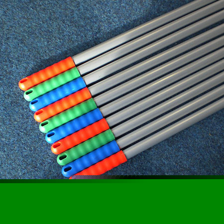 Green colour kentuck mop, inc 1 handle,2 mops, 1HOLDER