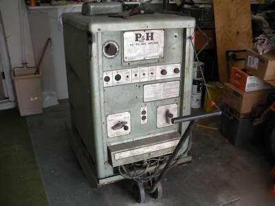 Heliarc welder , p&h , 300 amps output , 