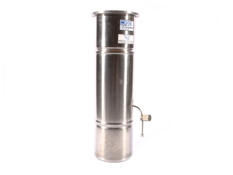 Mve e-3 (b flange) high vacuum trap wide mouth dewar 