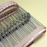 0.4 watt, metal film resistor, 100 ohm..lot of 200