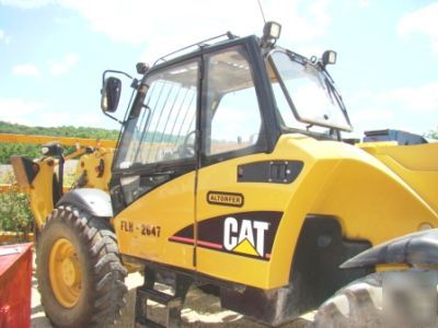 2005 cat TH460B telescopic lift 9000 lbs 5600 hours