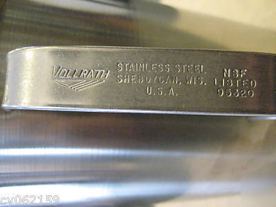 5 vollrath stainless steel 32 oz measuring cup pitchers