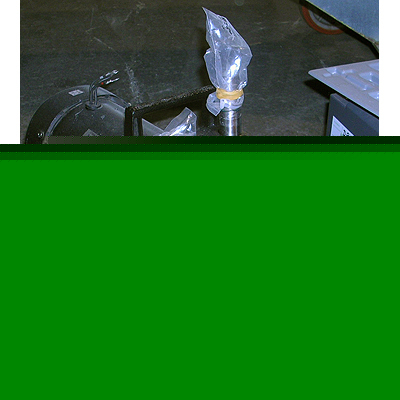 Alcatel 2012A dual stage rotary vane vacuum pump