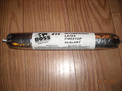 Boss 814 intumescent latex firestop sealant 20 fl.oz.