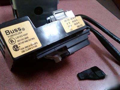 Cutler-hammer 50 amp contactor & buss fuseholder 3 pole