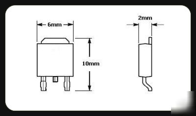 D1703 transistor (dpak) for motherboard repair