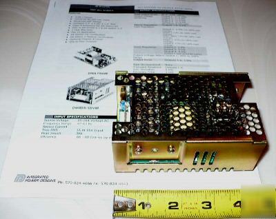 Integrated power design 3.3V@5A 5V@3A +/-12V@.7A supply
