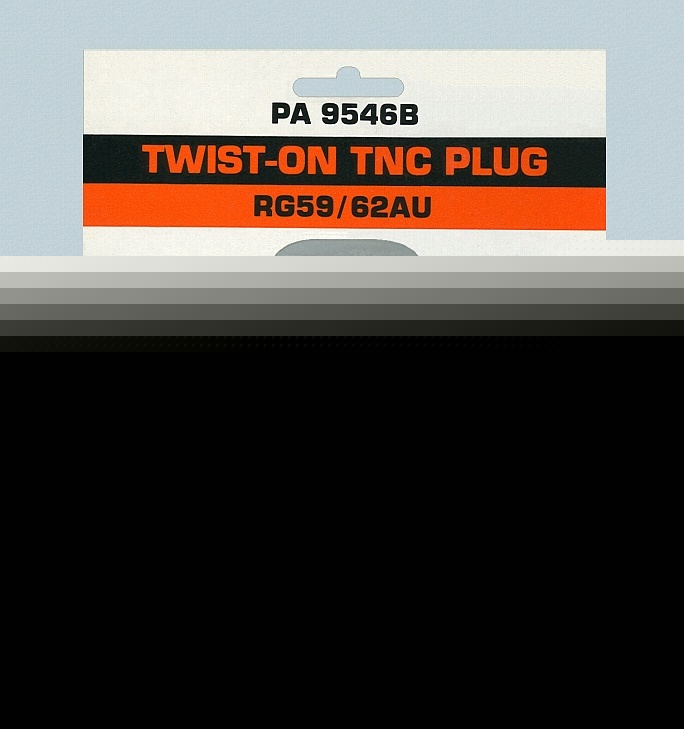Lot (15) twist-on tnc plugs need no special tools