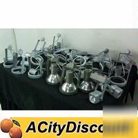 Lot of 26 hanging restaurant home bar light brackets
