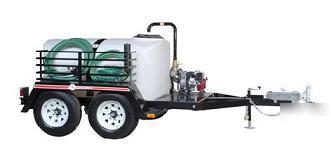 Magnum water trailer GX120 500 gallon honda gas engine
