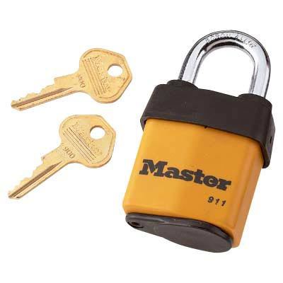 Master lock heavy duty weatherproof padlock # 911DPF