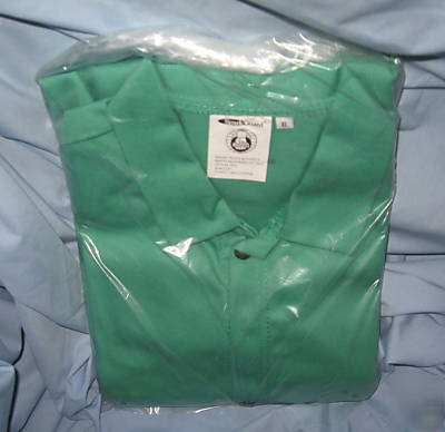 New magid sparkguard heavyweight 2830 welding jacket xl 