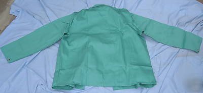 New magid sparkguard heavyweight 2830 welding jacket xl 