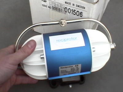New -reciprotor linear vacuum/pressure air pump - thomas