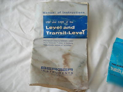 Older berger transit level 