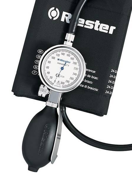 Riester minimus ii aneroid sphygmomanometer,