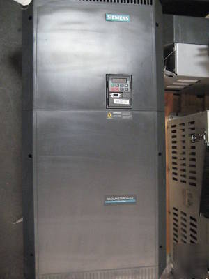 Siemens midimaster 60HP variable frequency drive vfd