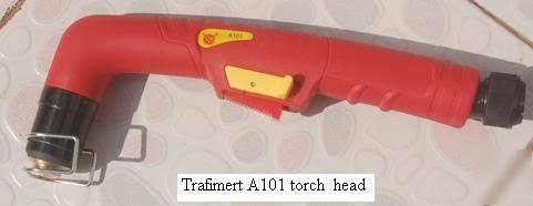 Trafimet A101 plasma cuting torch head hand torch body