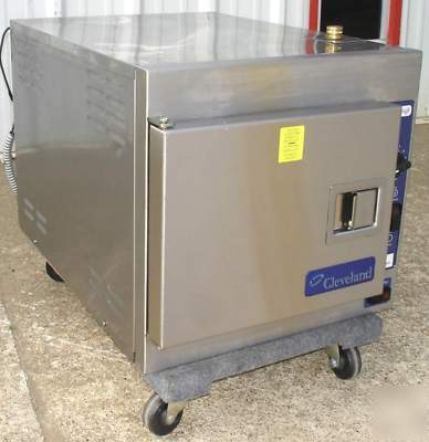 Used cleveland 21CET8 electric convection steamer oven 