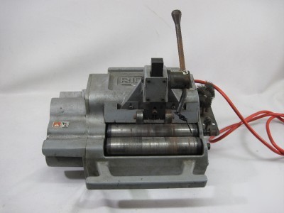 Ridgid 122 copper pipe cutter prep machine