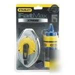 Stanley 47-482 100' chalk reel fatmax xtreme & 4 oz red
