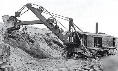1916 marion steam shovel photo cd ho HON3 ON3 SN3 fsm 