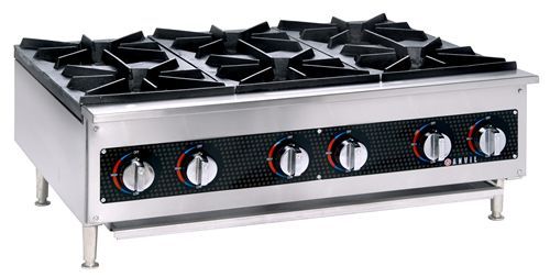 Anvil by vollrath HPA1004 4 burner gas hot plate 24