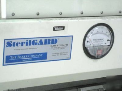 Baker sterilgard sg-400M bio-safety containment cabinet