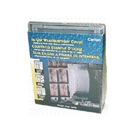 Carlon home products 1GANG clr pvc in use cover E9UHCRN