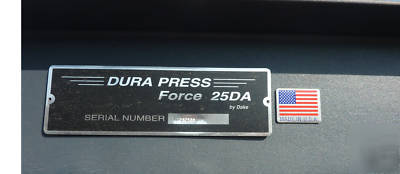 Dake dura press force 25DA great condition 