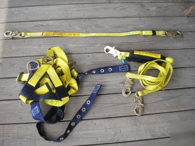 Dbi sala safety harness shock absorber monkey strap